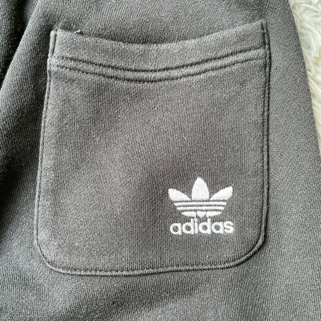 adidas ビッグレフォイル スウェットパンツ M ブラック ジョガー
