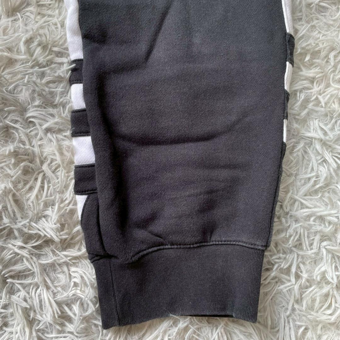 adidas ビッグレフォイル スウェットパンツ M ブラック ジョガー