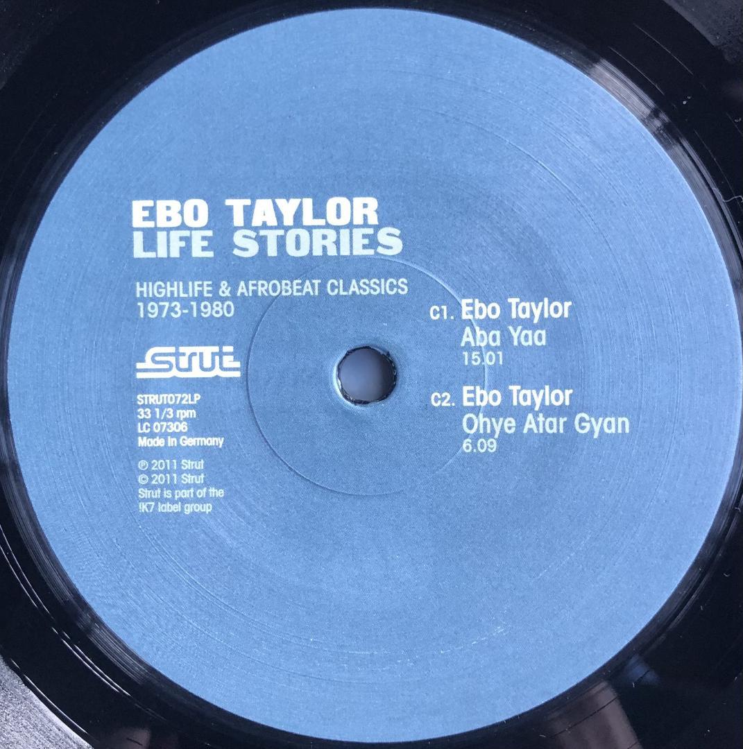 2枚組UK盤 Ebo Taylor Life Stories Afrobeat