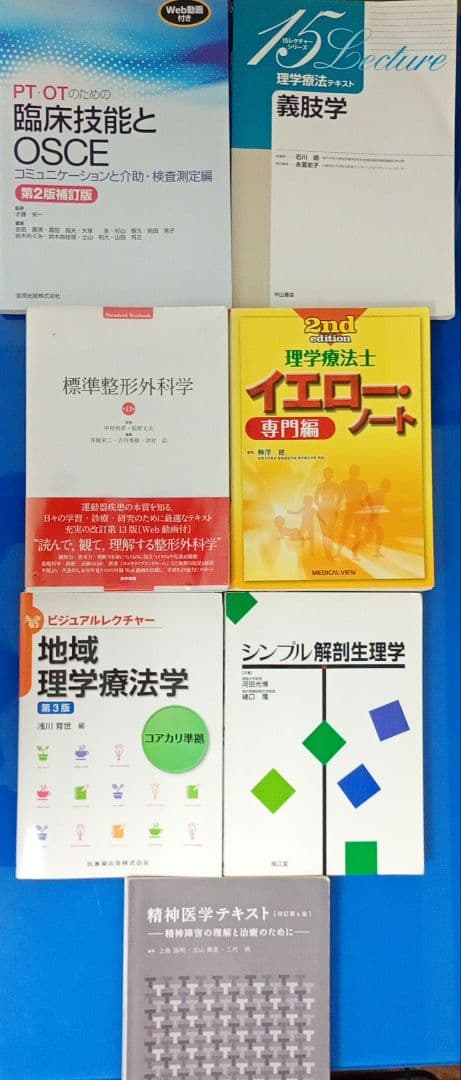 医療専門書セット 理学療法士 まとめ売り 15冊セット 国家試験対策