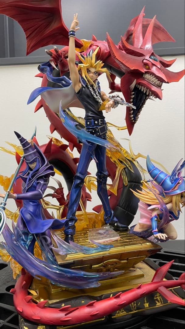 遊戯王ガレージキットスタチュー1/6サイズ即完売大迫力豪華セット