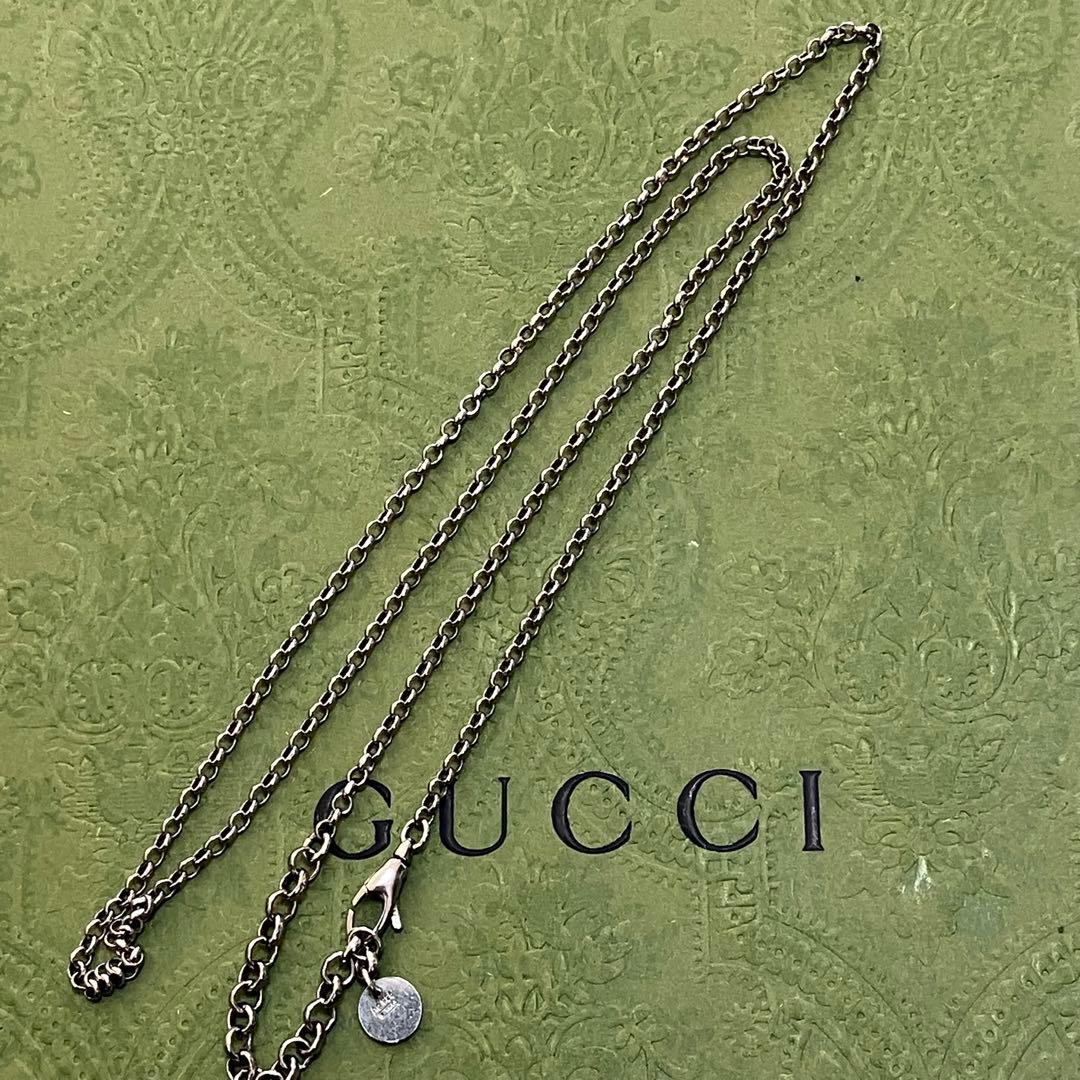 GUCCI インターロッキング 50cm チェーンのみ ネックレス AG