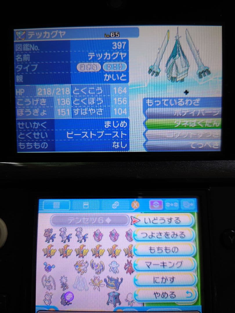 ポケットモンスター　ウルトラサン　ケース付き