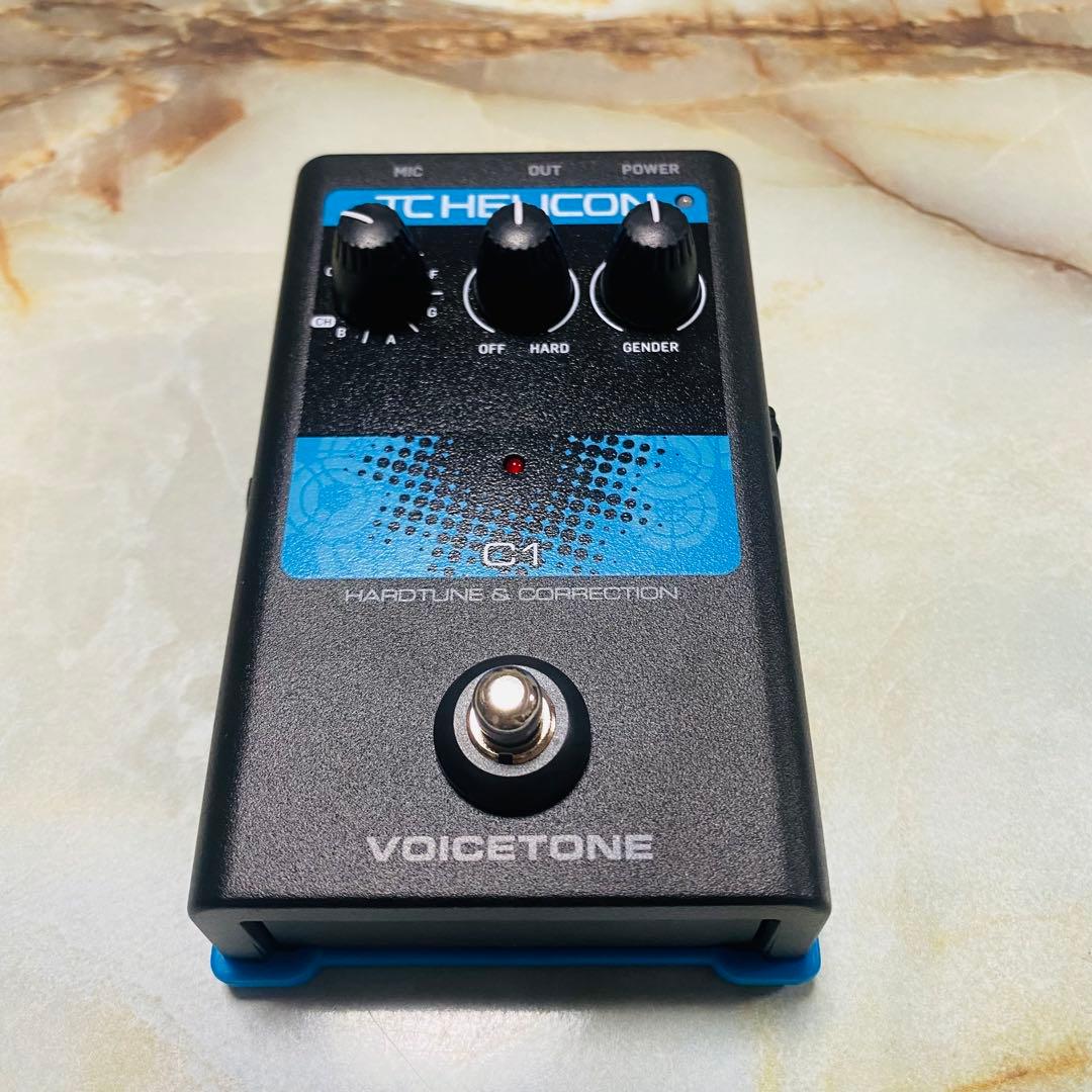 TC Helicon Voicetone C1 エフェクター ボイスチェンジ②