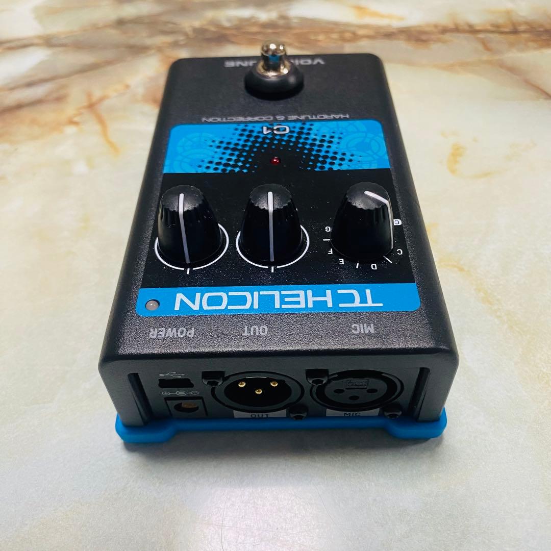 TC Helicon Voicetone C1 エフェクター ボイスチェンジ②