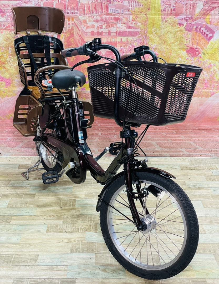 ZK3665 電動自転車 パナソニック 子供乗せ 20インチ 送料無料
