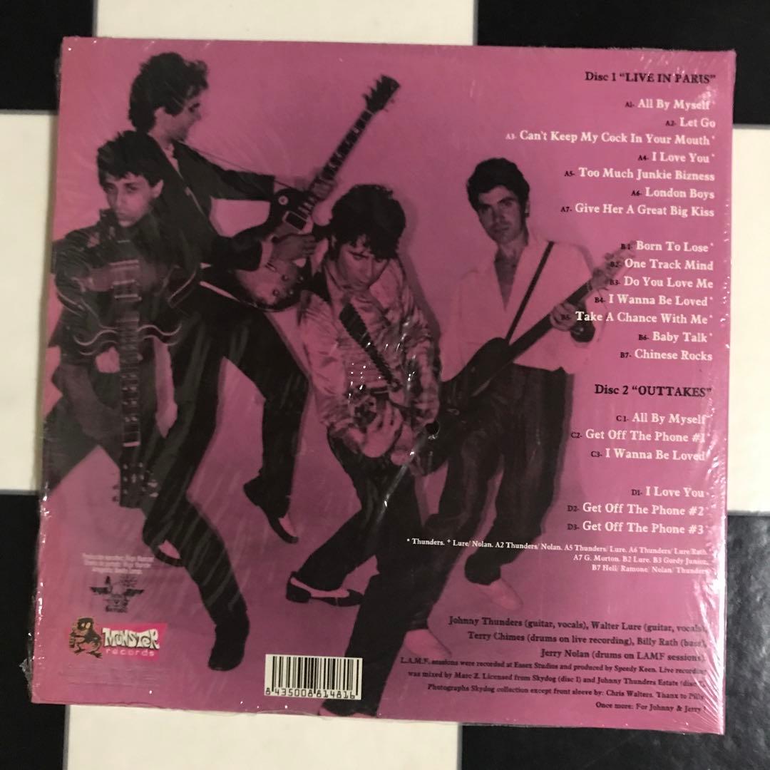 Johnny thunders ジョニーサンダース　レコード