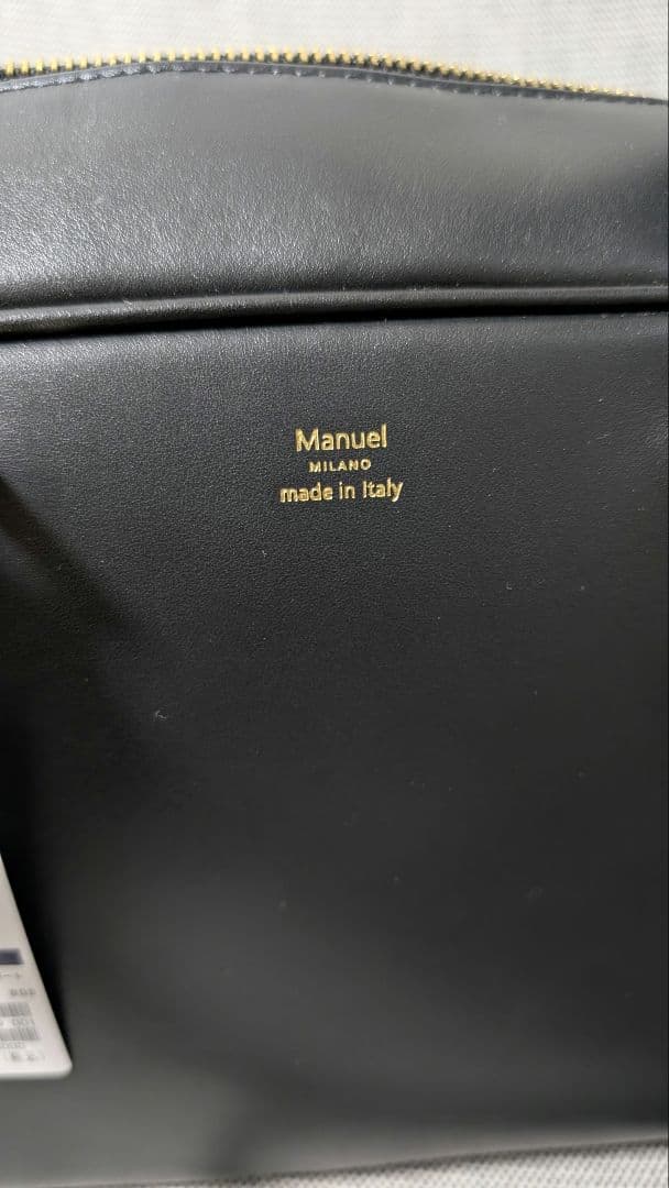 新品 イエナ マニュエルミラノ レザーボストンバッグ 黒 IENA