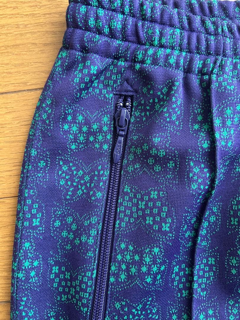 Needles トラックパンツ ニードルス M パピオン 総柄 ジャージ