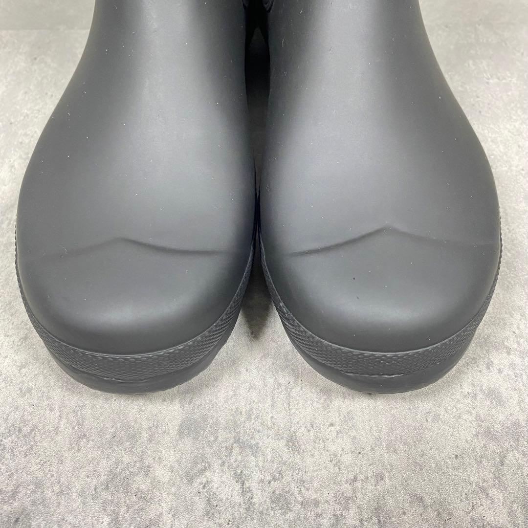 【極美品】HUNTER チェルシーブーツ サイドゴア 23cm レインブーツ