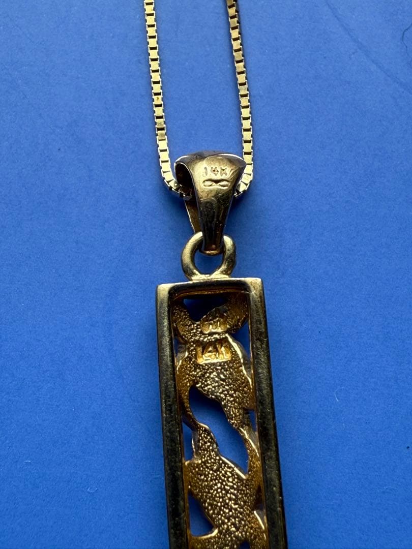 14k ネックレス 40cm 14金