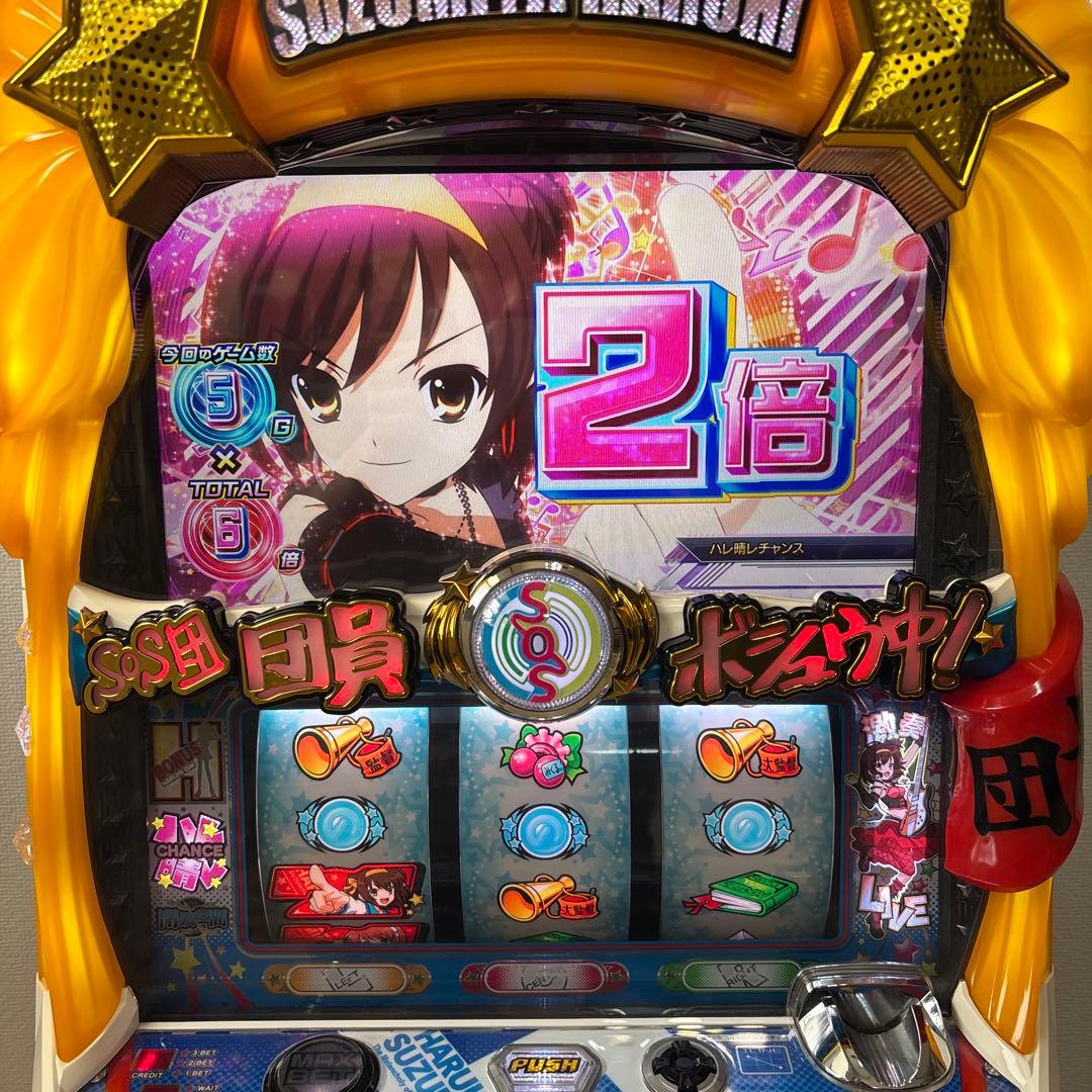 スロット実機　涼宮ハルヒの憂鬱