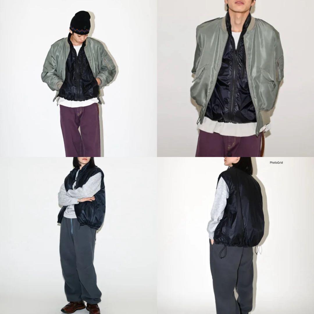 SUPPLY TOKYO Nylon Puffer Vest Black ベスト