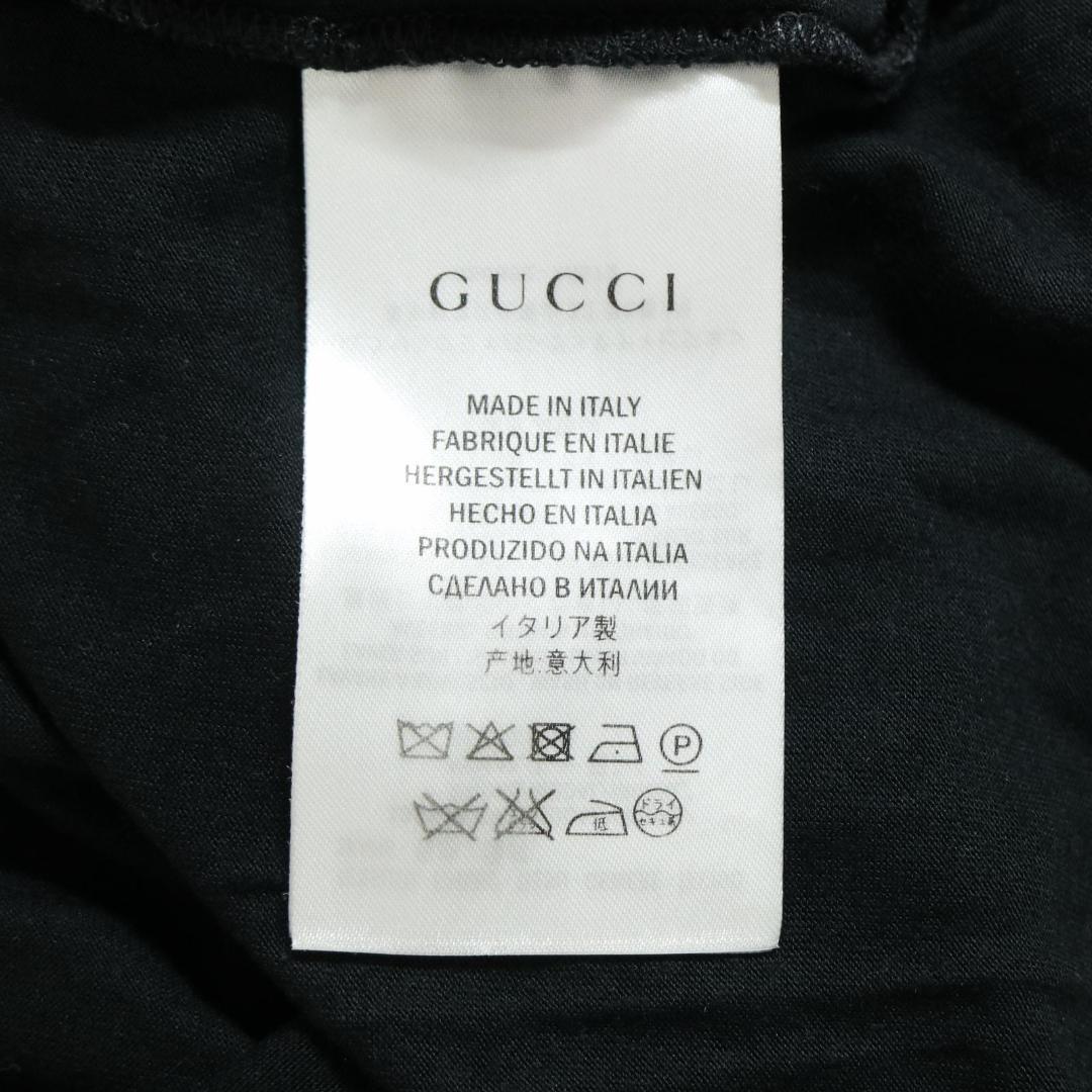 美品 GUCCI グッチ リボン付き Tシャツ シェリーライン レディース M