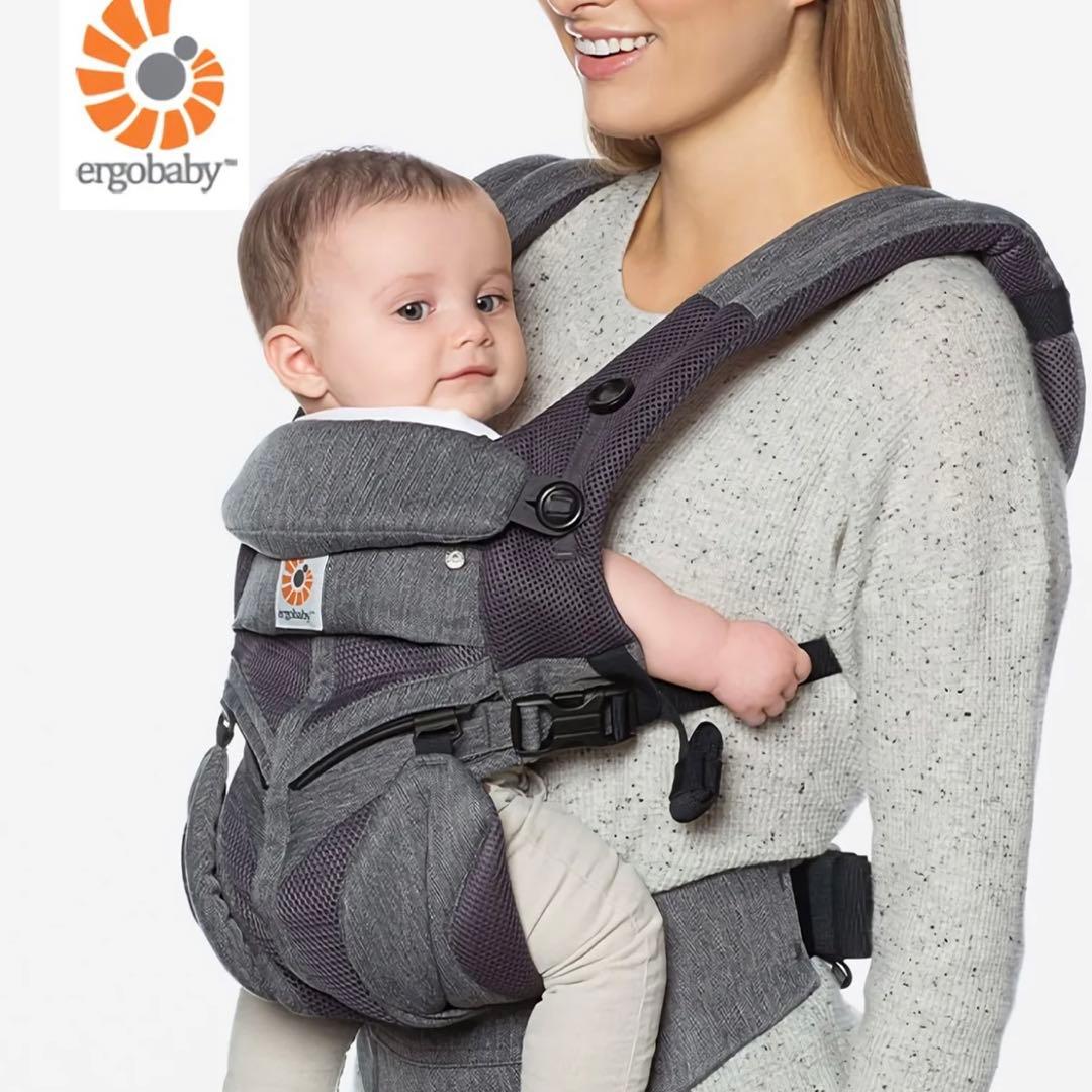 【美品】ergobaby OMNI360 CoolAir 抱っこ紐 最上級モデル