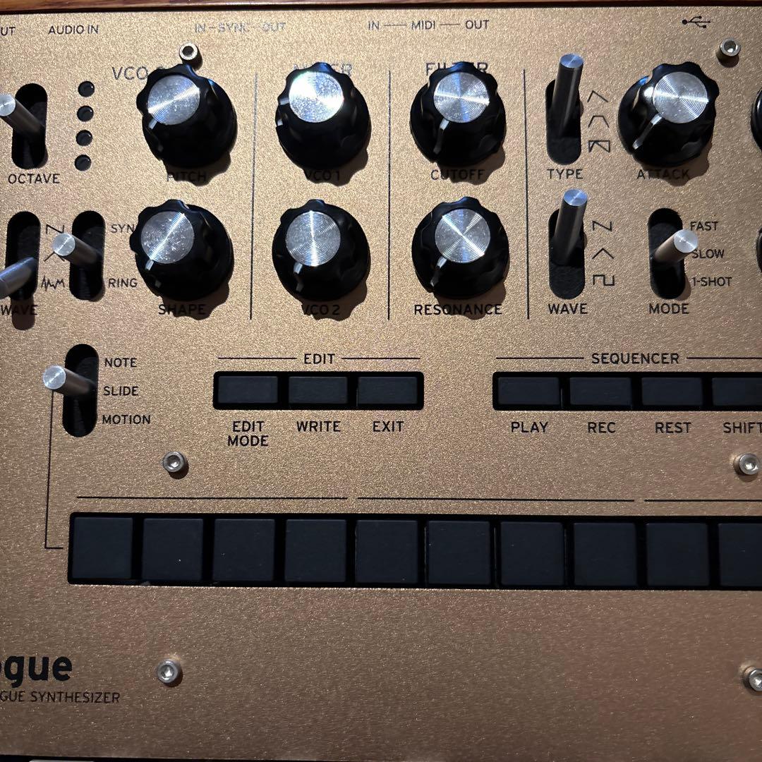 【希少】KORG monologue ゴールド 25鍵 シンセサイザー