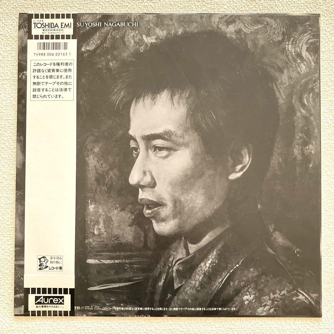 長渕 剛　NEVER CHANGE LPレコード & 楽譜本