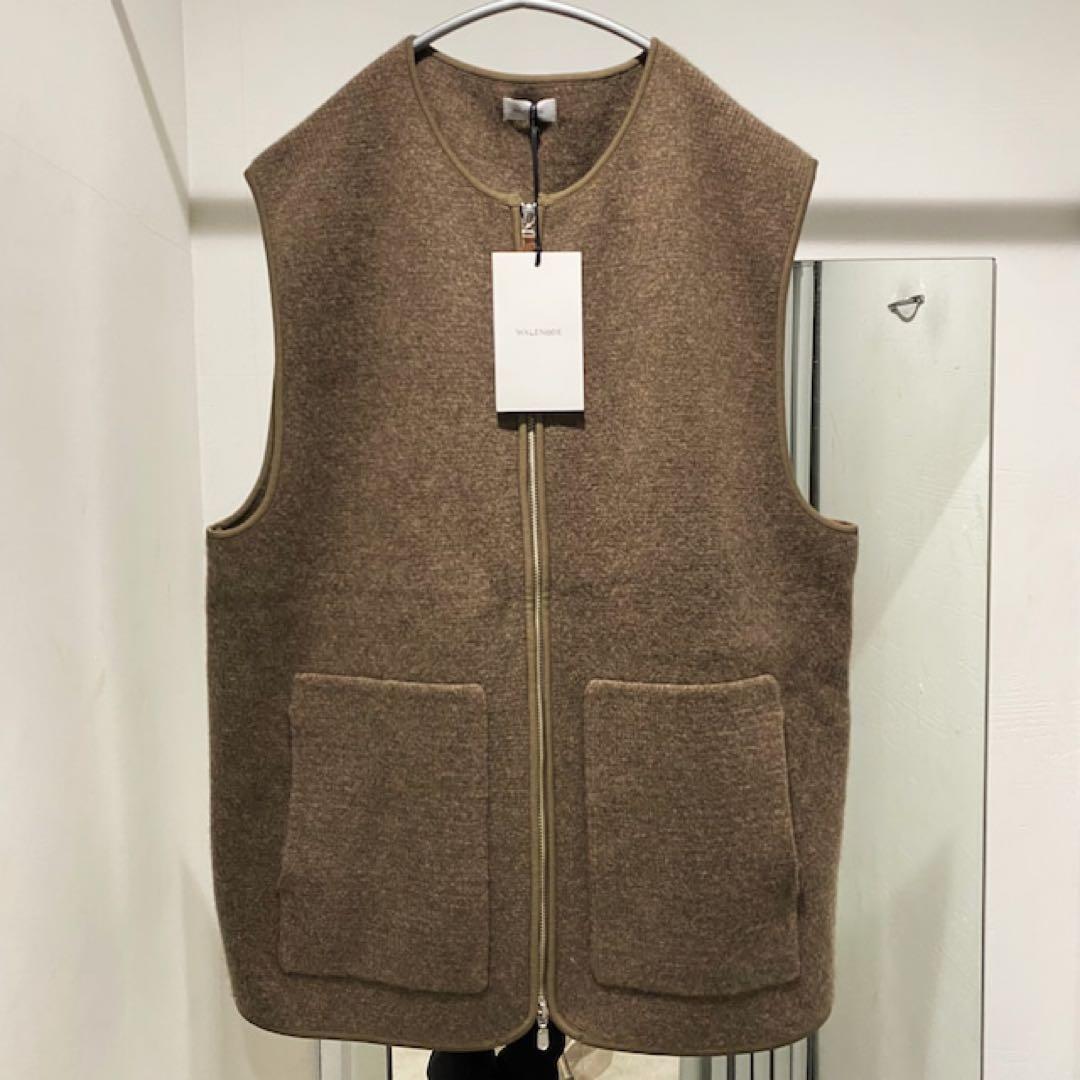 d*7様 WALNODE イノセントヤクジップアップベスト 25aw