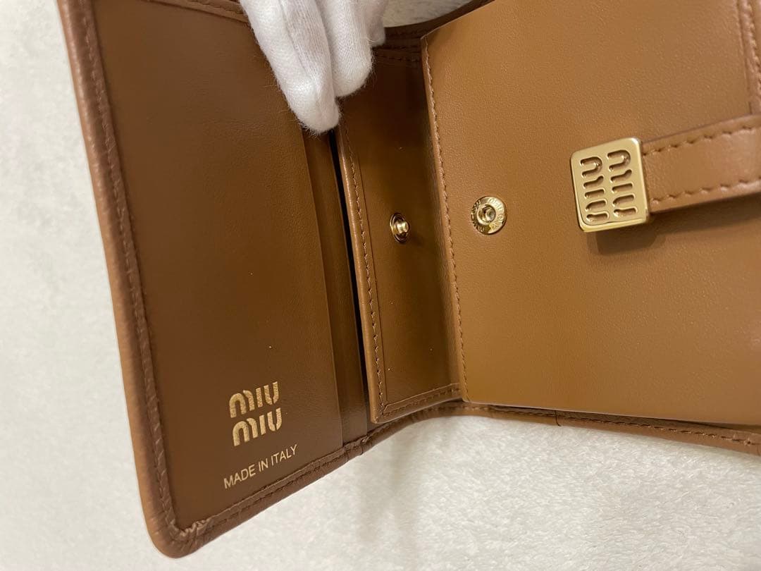 miumiu二つ折り財布♡箱付き♡