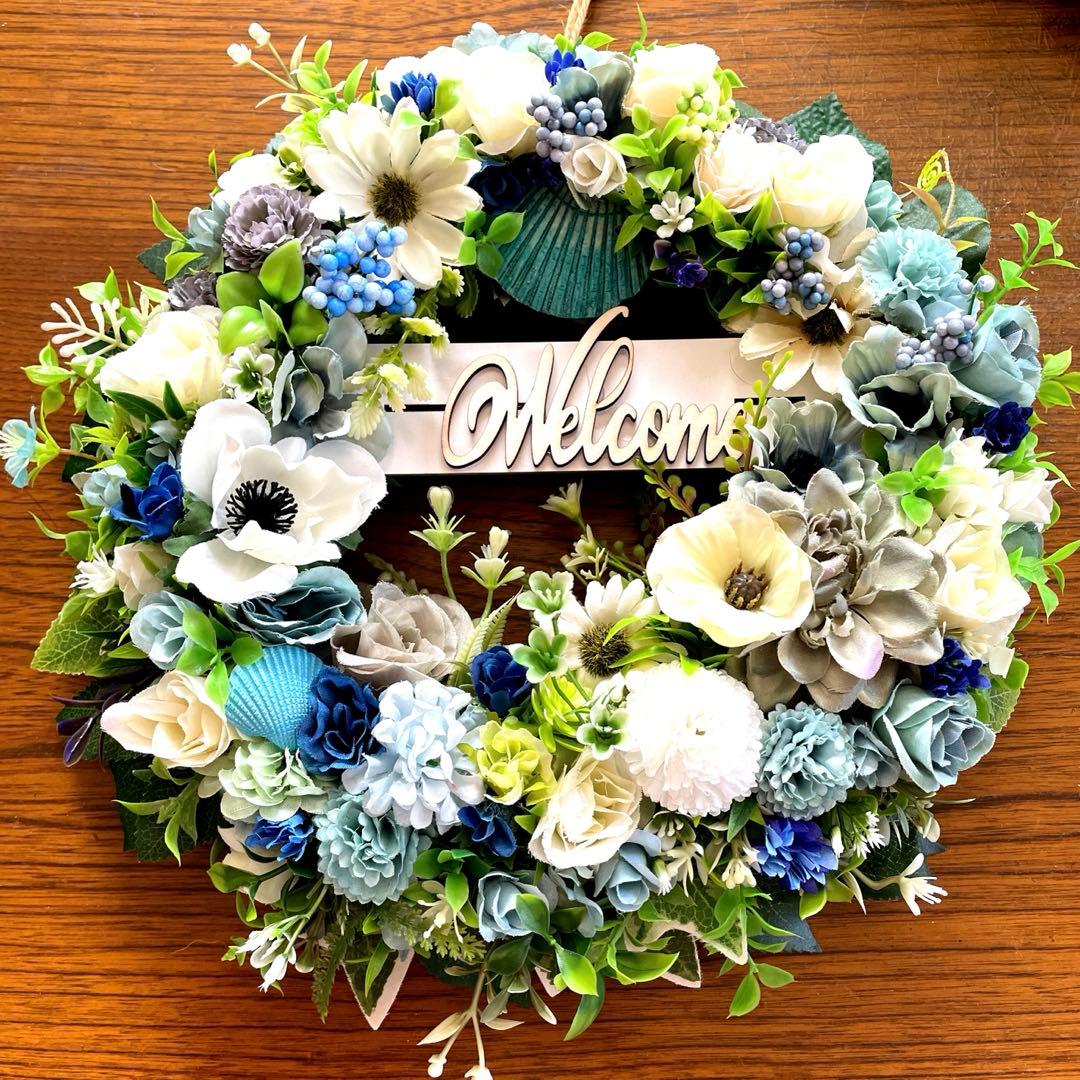 カラフル「WELCOME」リース‼️節々様確認用❣️2点セット❣️