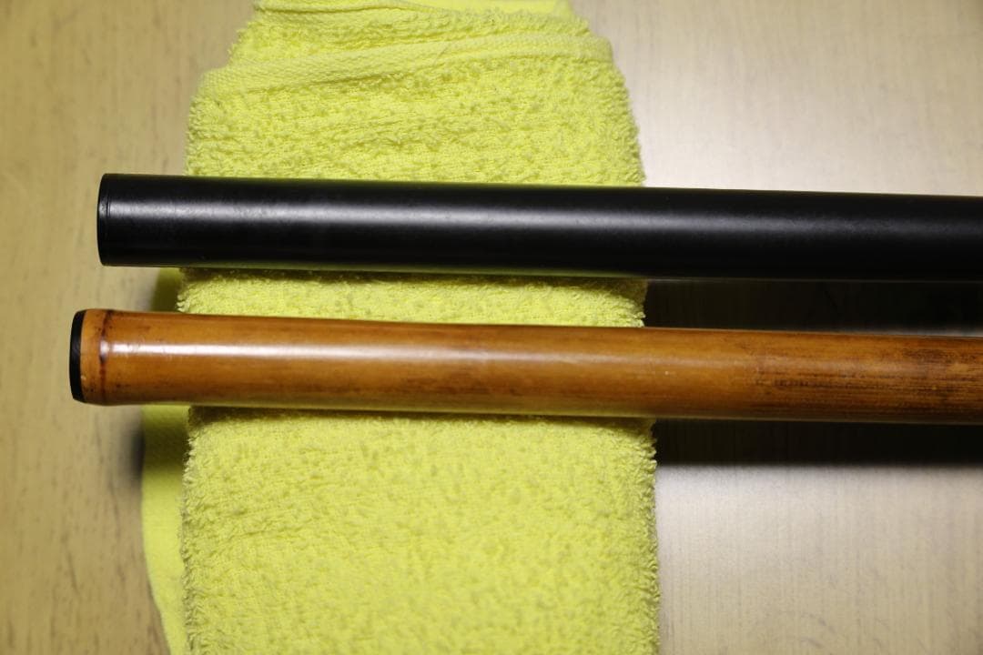 篠笛　唄用6本調子　燻竹、　立平　環8本調子