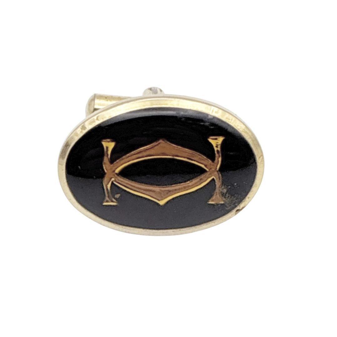 【美品】Cartier カルティエ カフス タイピン セット ダブルC ロゴ