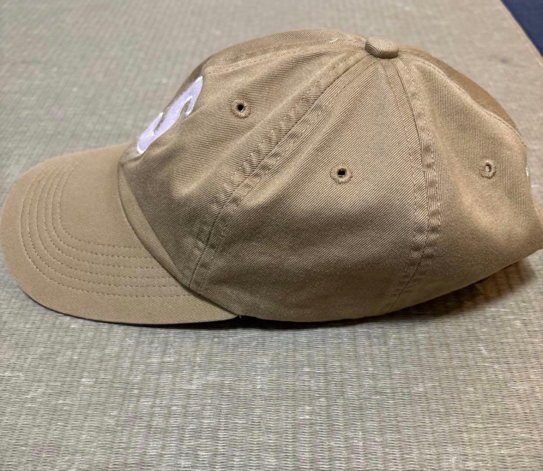 ★レア★ supreme Sロゴ　キャップ　ベージュ