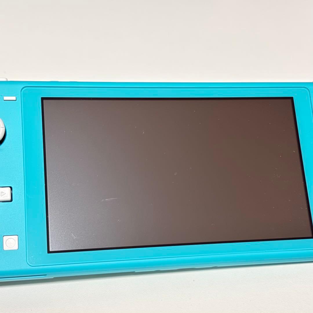 Switch Lite 本体 ターコイズ ハードケース クリアケース 充電器