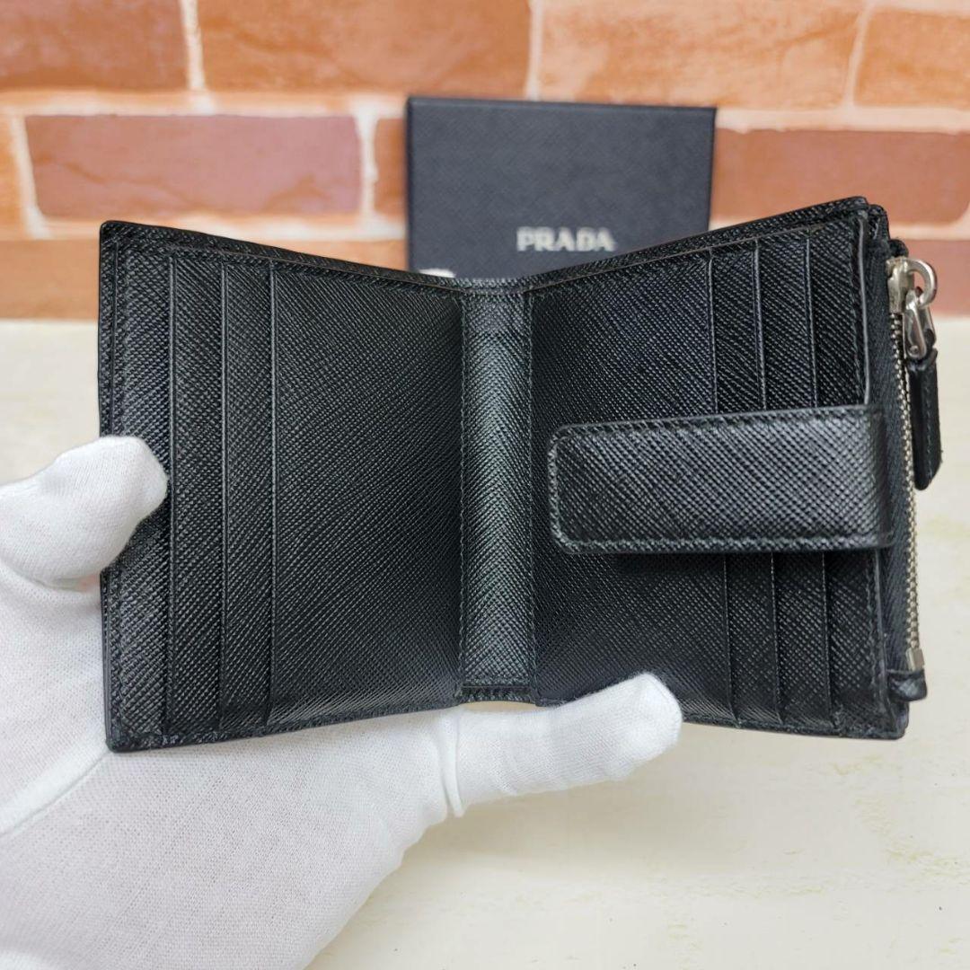 希少 美品PRADA☆鑑定済☆サフィアーノ 2MC066 プラダ財布