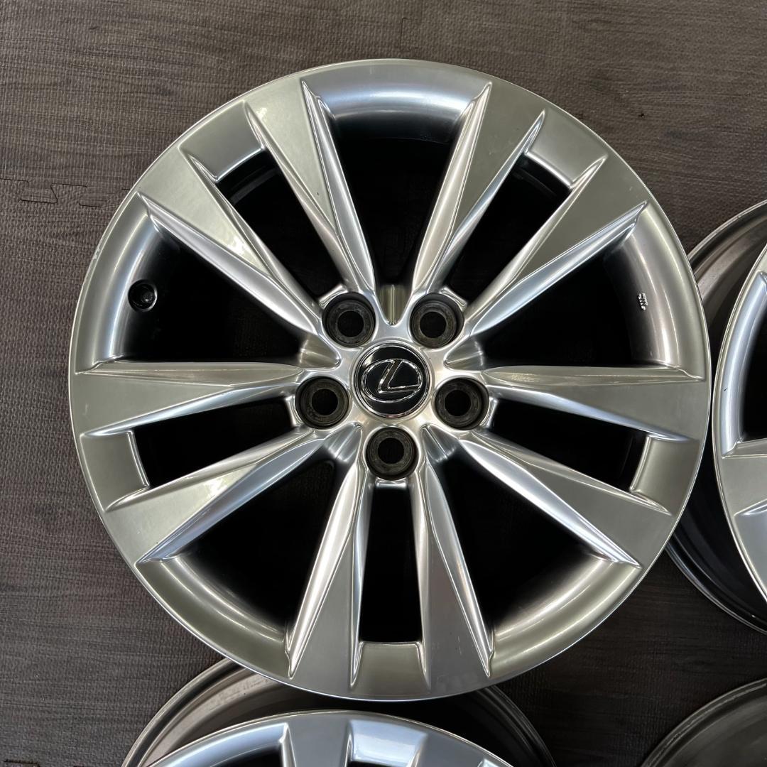 [美品] 純正LS600h 5x120 7.5 18インチ