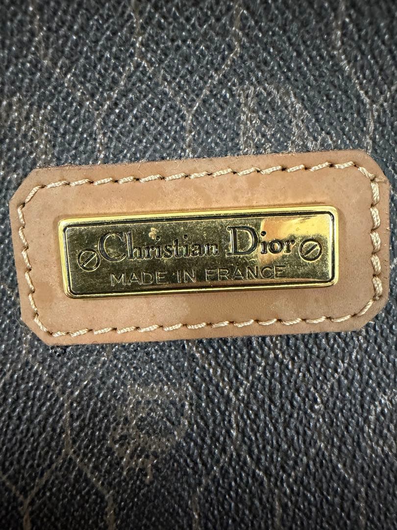 Dior ボストンバッグ ヌメ革