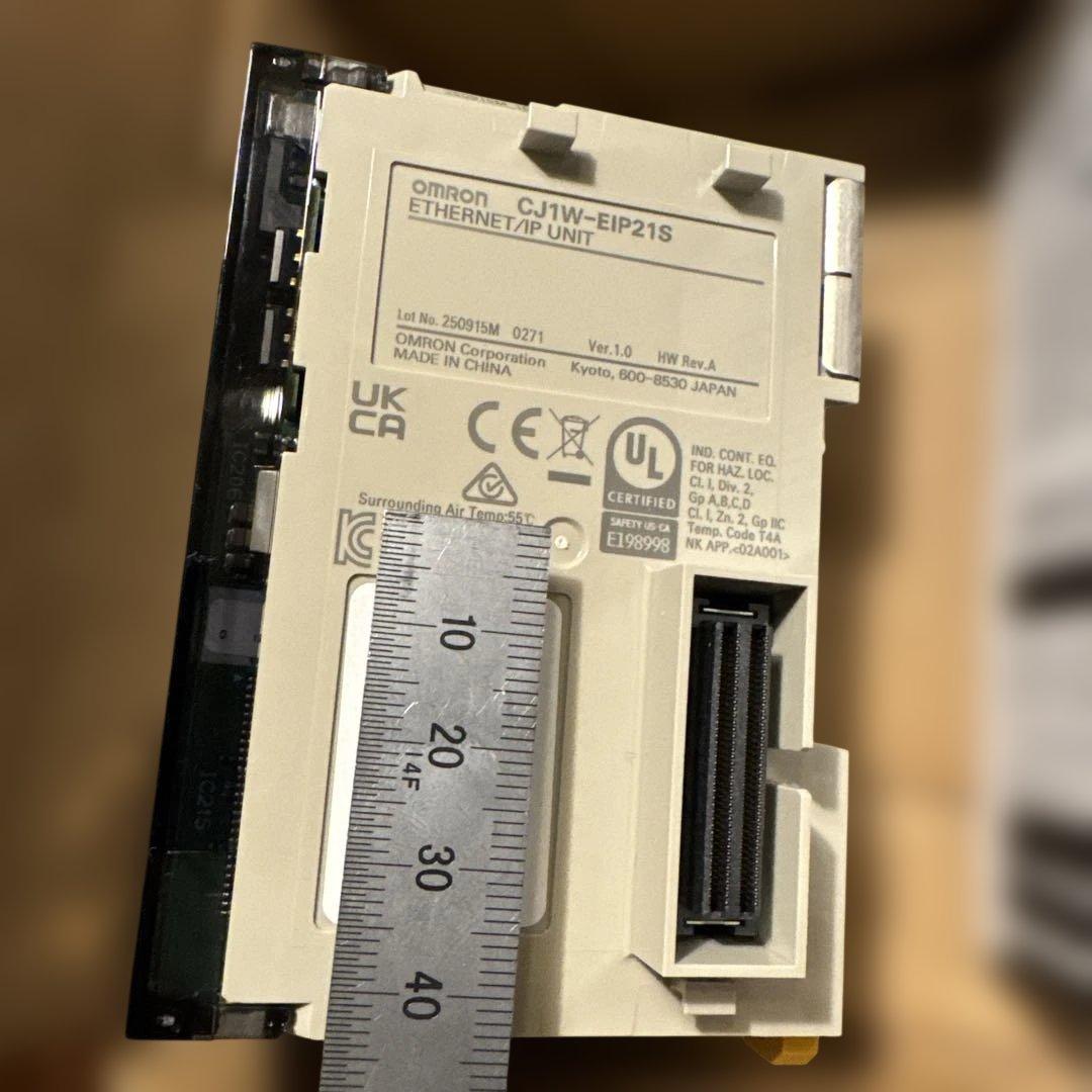 オムロン OMRON CJ1W-EIP21S Ver.1.0 2025年9 月製