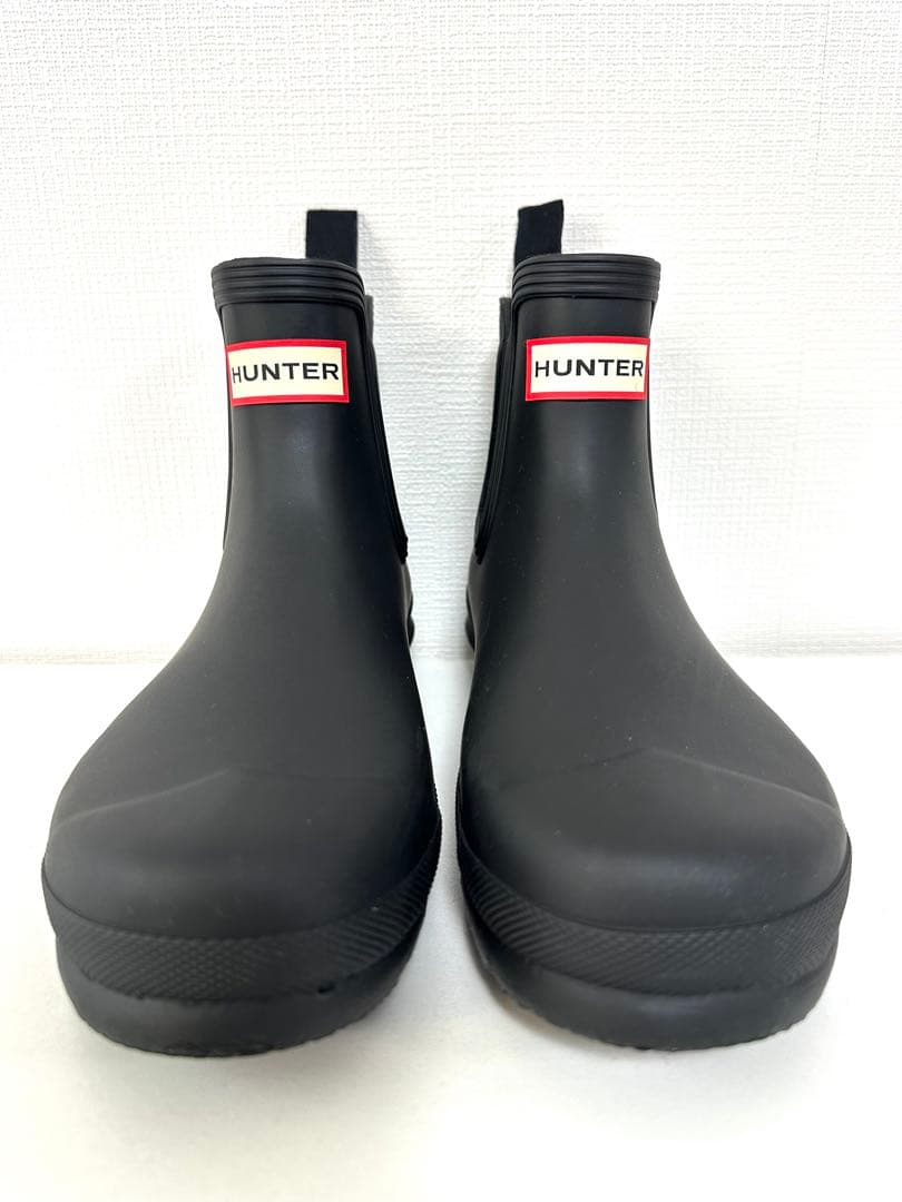 未使用 HUNTER ハンター WFS2078RMA サイドゴア レインブーツ