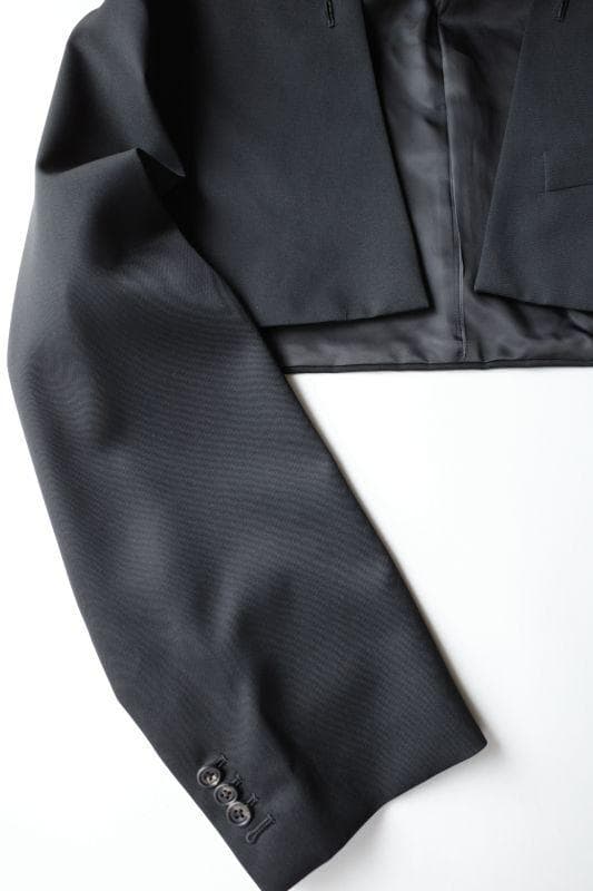 ジャケット・アウター OVERSIZED LAPELED COMBINATION JACKET