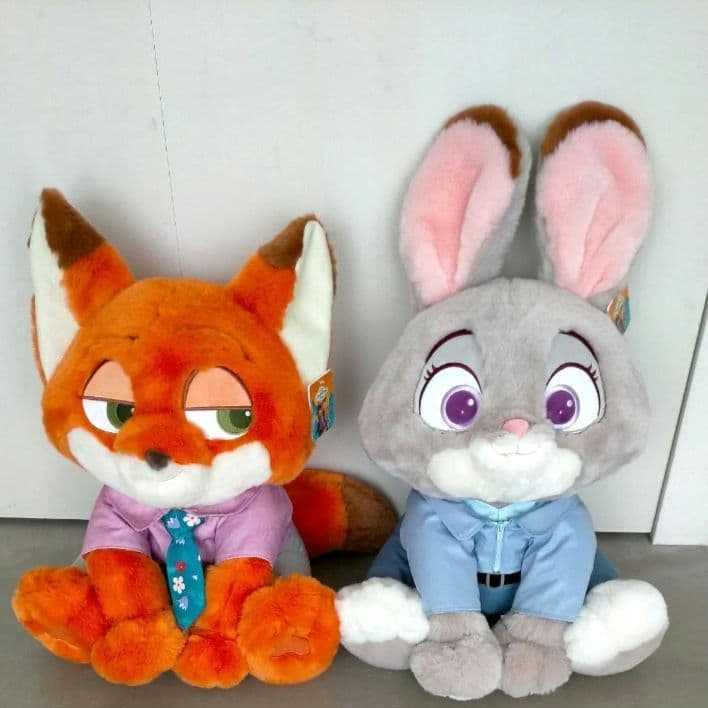 ズートピア ニック ジュディ ぬいぐるみ 2点セット コストコ