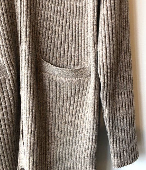 小*郎様 ❣️84%Off❣️新品☆Pheeny　リブニットロングカーディガン☆