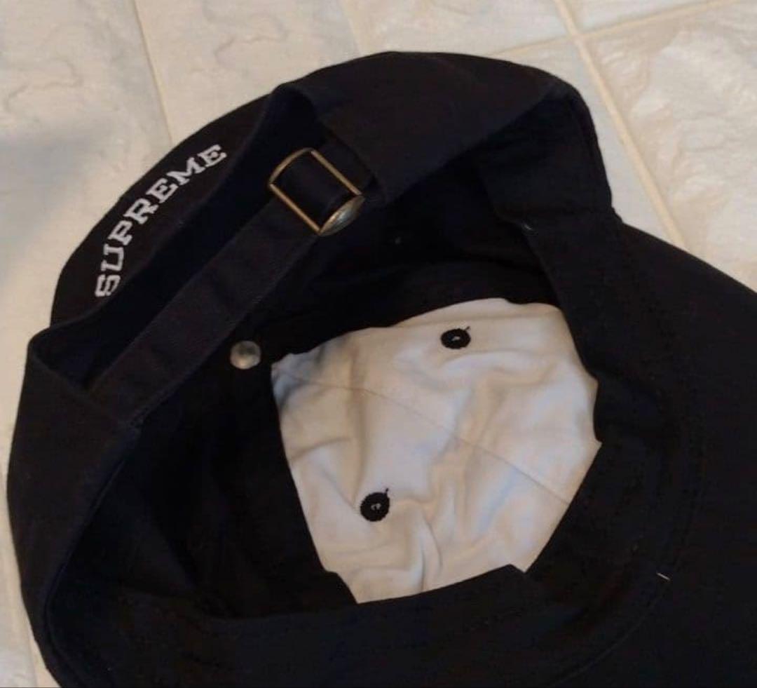 Supreme Black キャップ