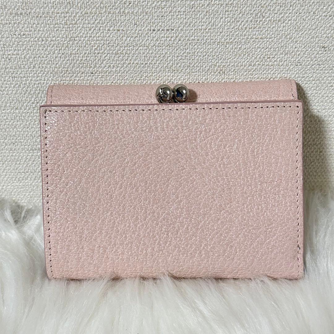 【未使用近極美品】 Vivienne Westwood 三つ折り財布 ピンク