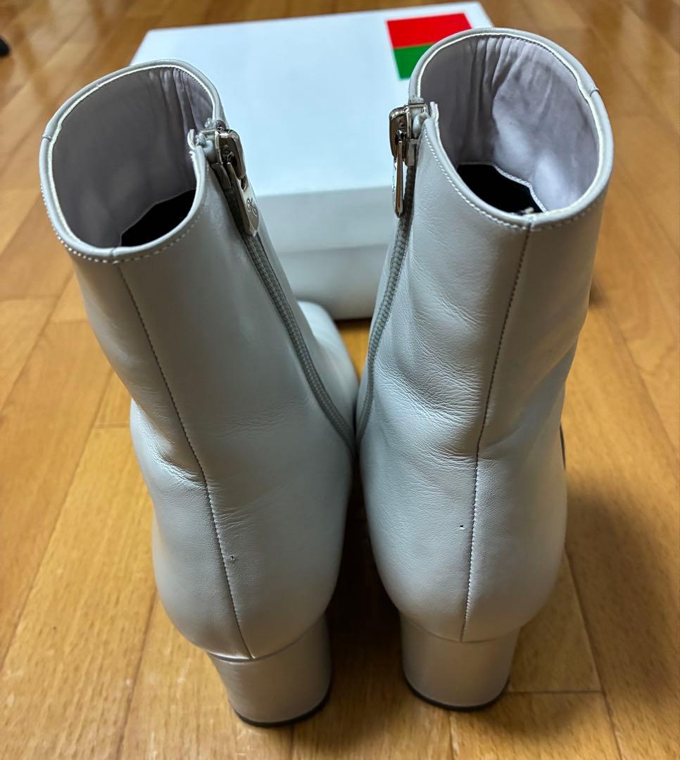 銀座かねまつ⭐︎ 晴雨兼用ショートブーツ⭐︎24.5cm