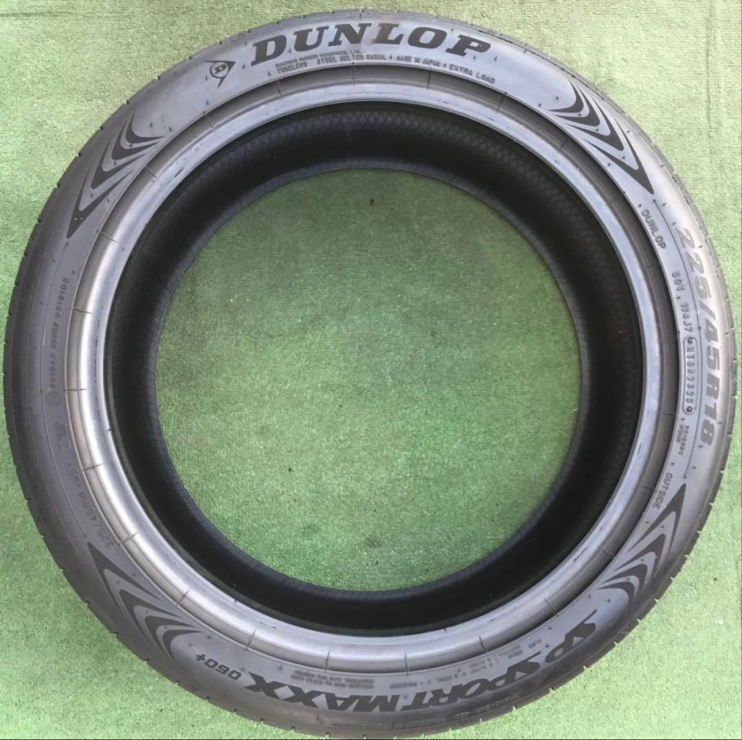 ross@  225/45 R18DUNLOP ラジアルタイヤ4本セット。