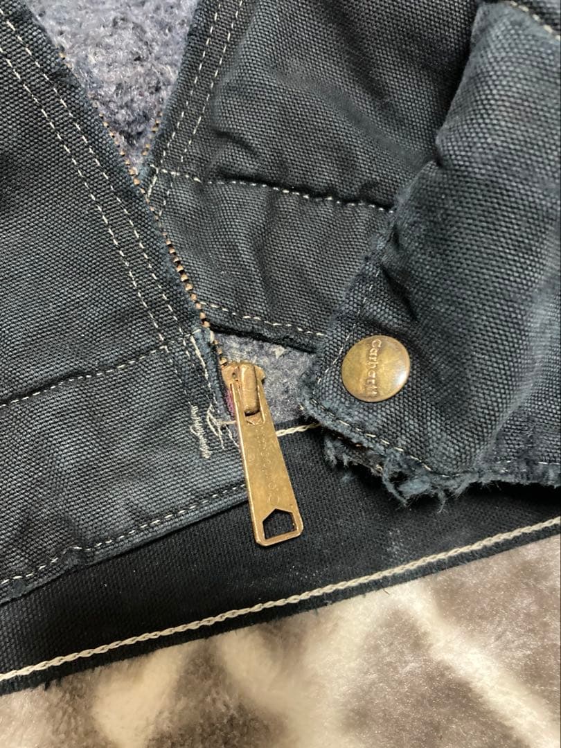 小*鉄様 carhartt デトロイトジャケット　j146 WET ブラック