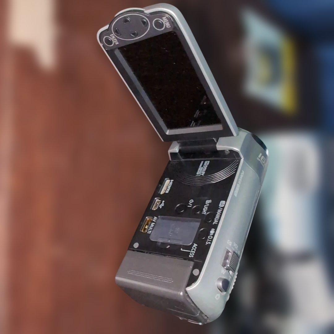 Panasonic TM25 ビデオカメラ シルバー