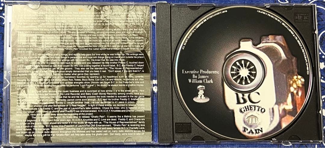 洋楽 BC / Ghetto Pain RARE g-rap g-funk