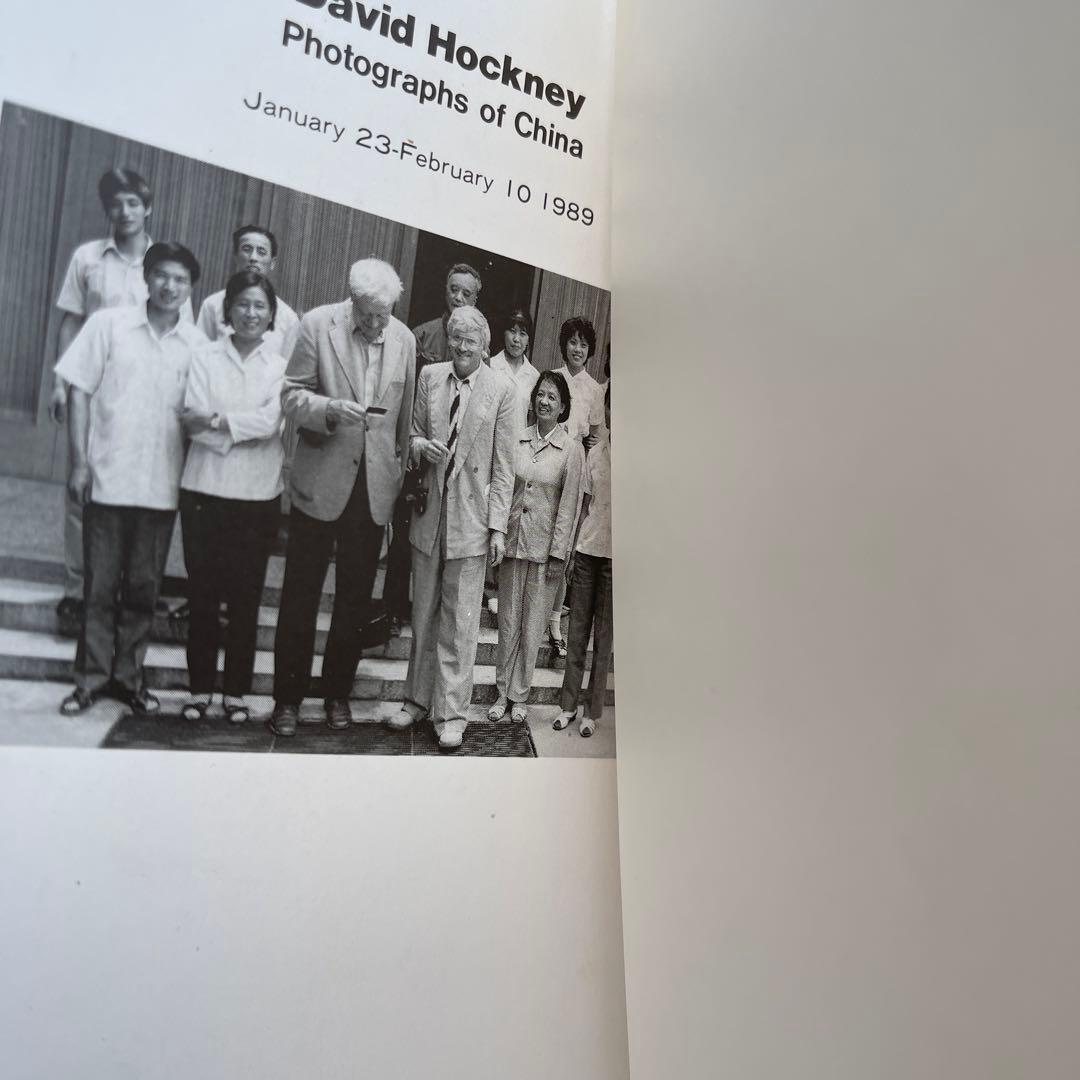 洋書 Photographs of China by David Hockney