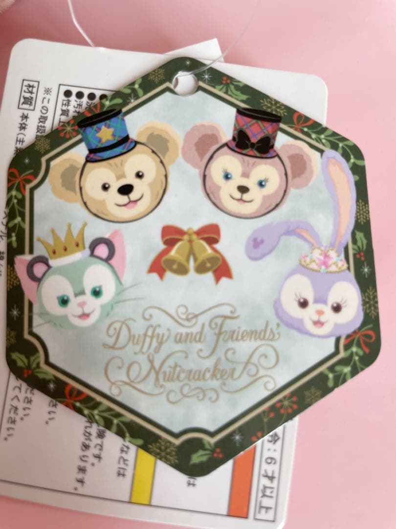 ダッフィーシェリーメイくるみ割り人形ぬいぐるみバッジ
