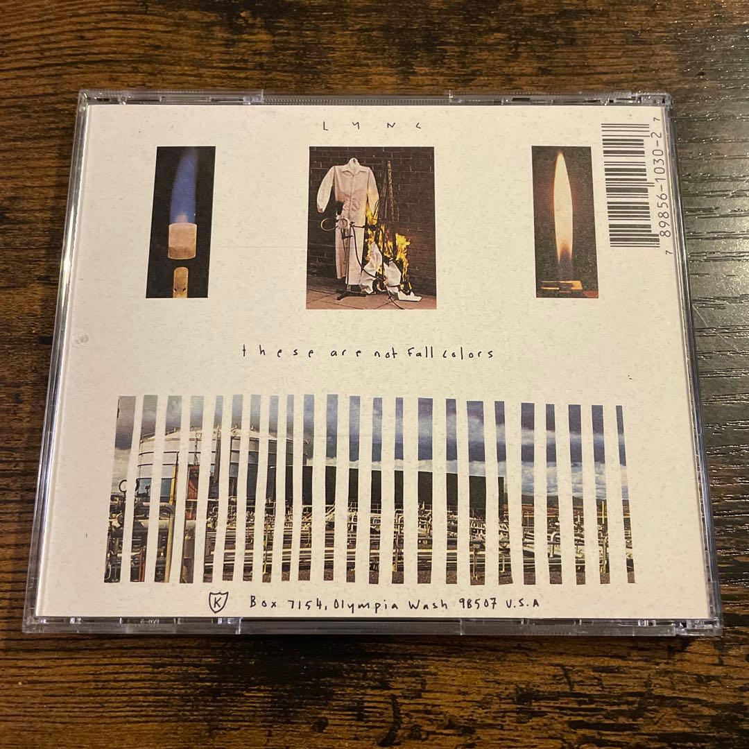 【廃盤】大名盤　Lync/these are Fall colors
