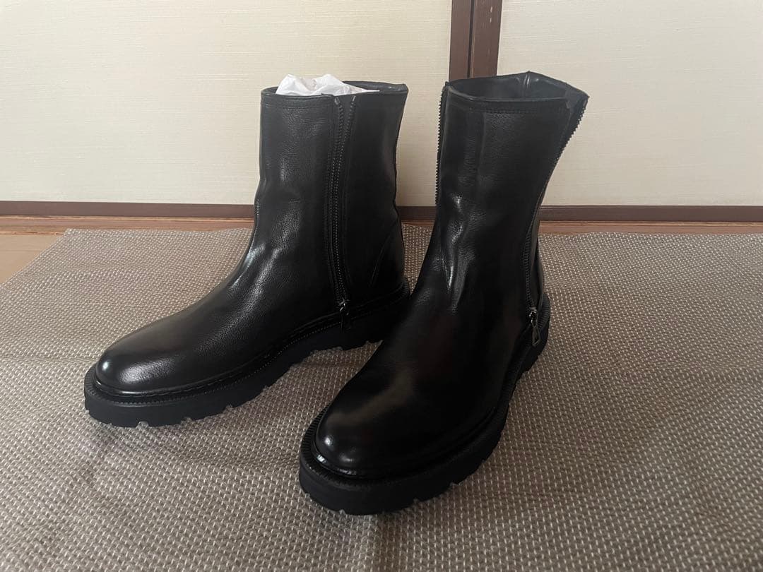 美品★未使用【STURLINI】BOTHS SIDE ZIP BOOTS