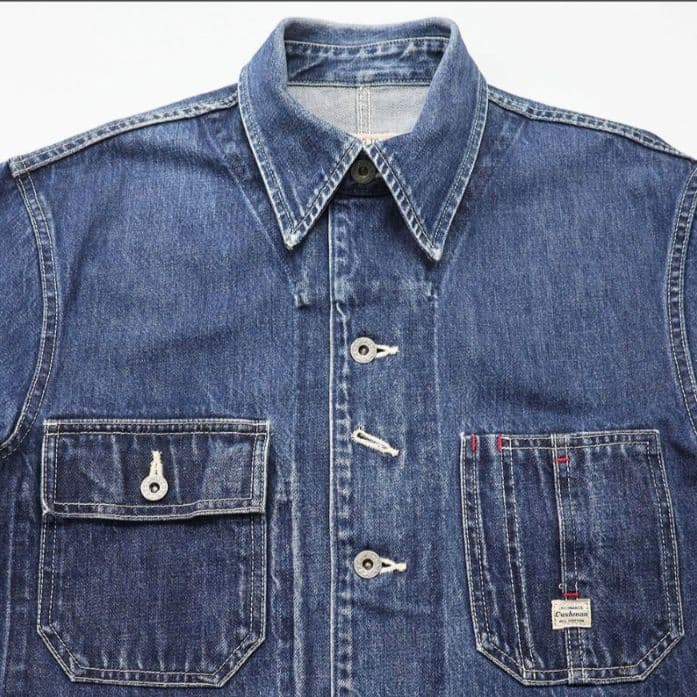 ジャケット・アウター cushman \"14oz DENIM COVERALL JKT\"