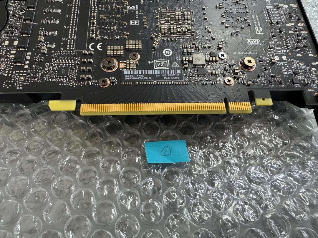 NVIDIA QUADRO RTX4000 ①