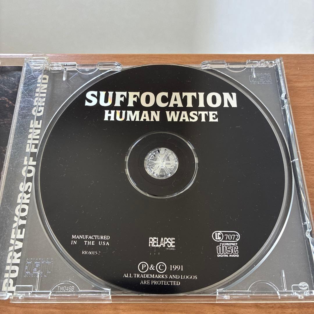 邦楽 SUFFOCATION HUMAN WASTE CD RELAPSE
